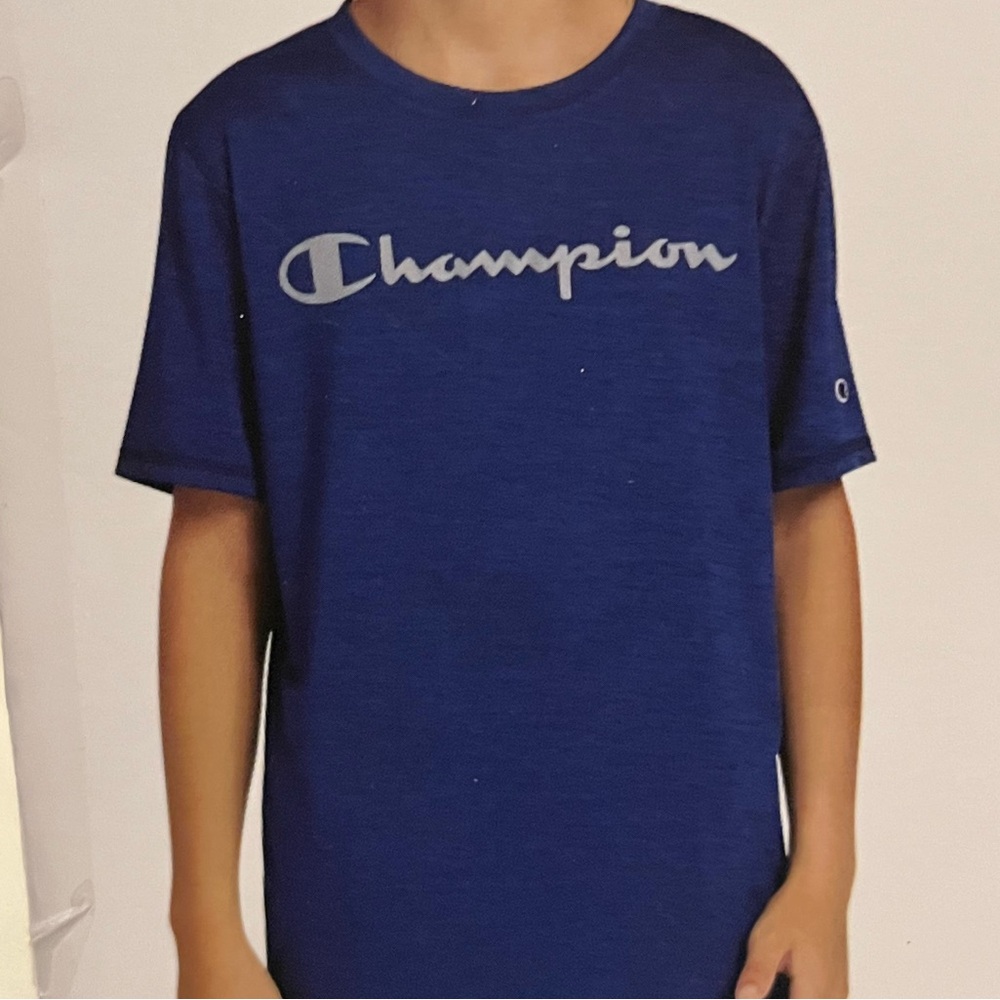 Champion Boys Everyday Active Top Navy Blue